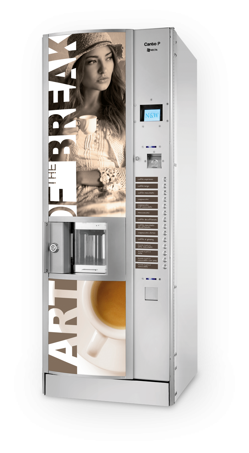 Máquina expendedora vending de café: CANTO P