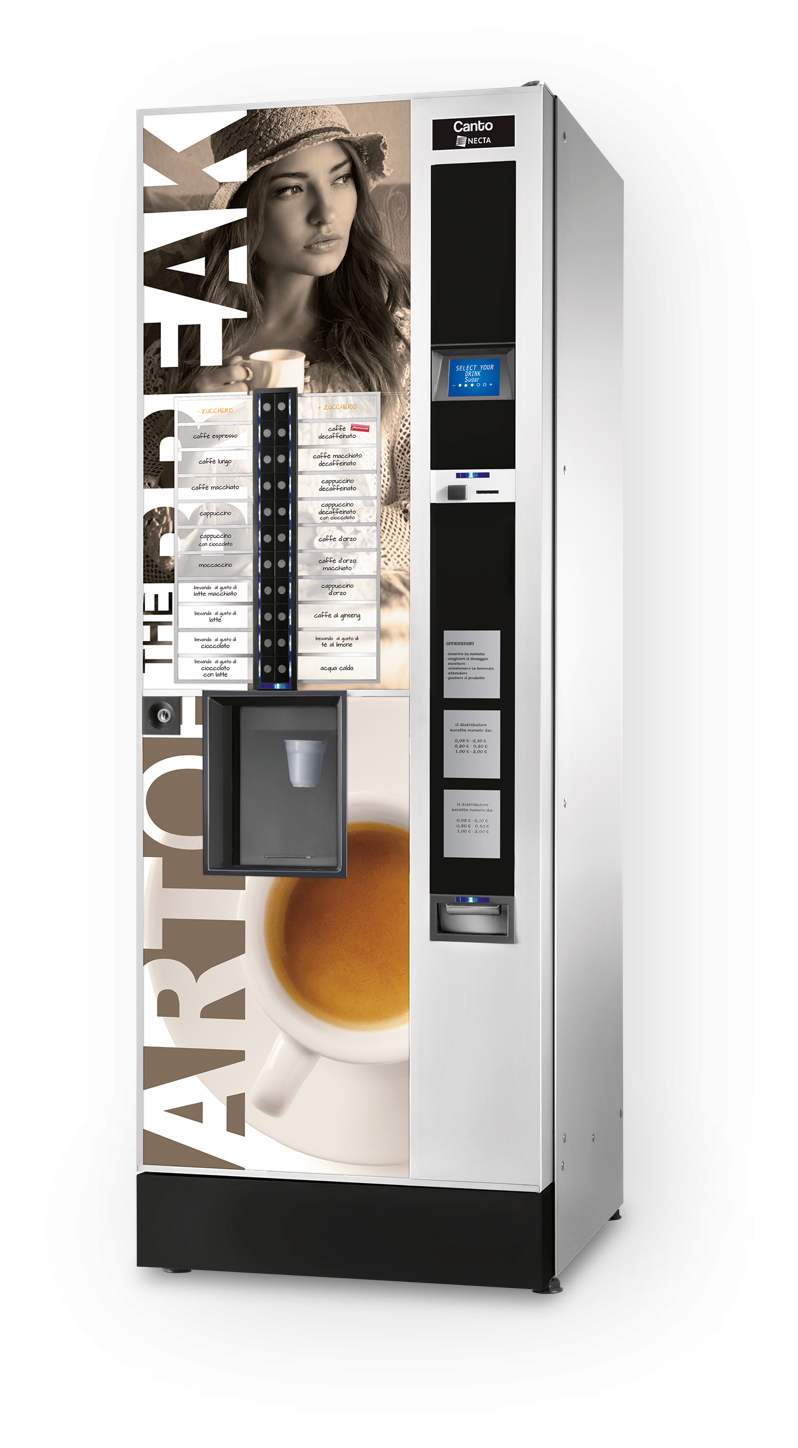 Máquina expendedora vending de café: CANTO