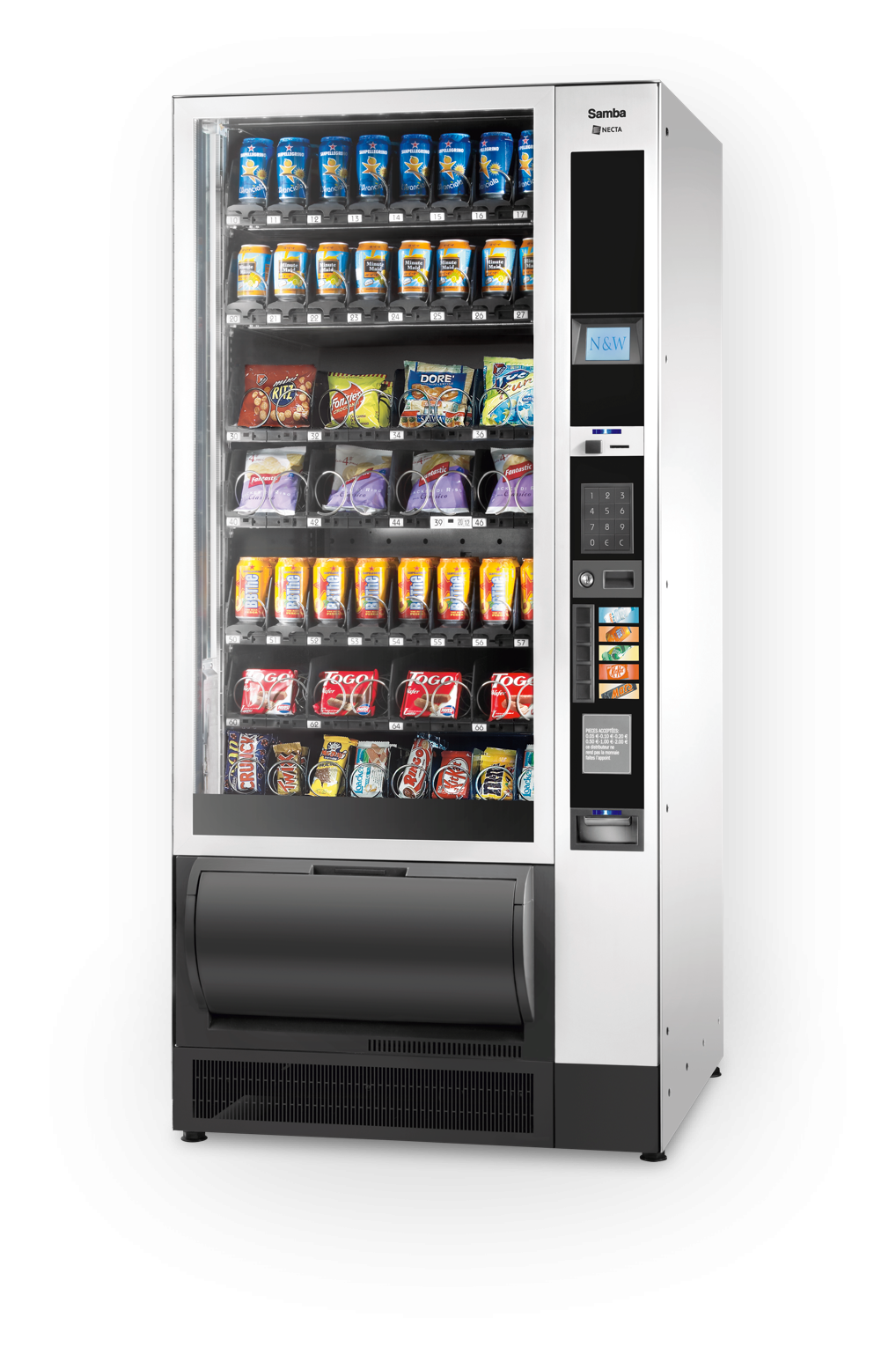 Máquina expendedora vending de alimentos y bebidas: SAMBA